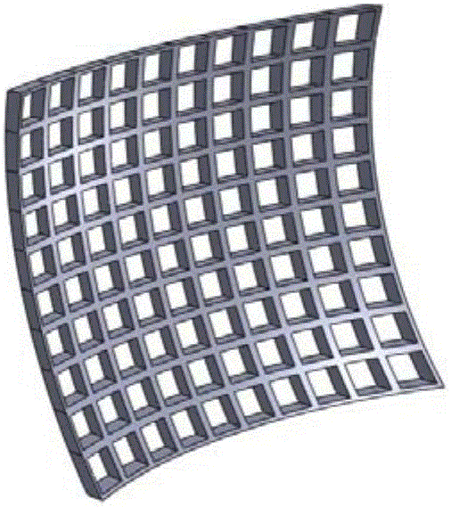 Lobster eye X-ray optical element focusing performance test apparatus and method based on CCD detector