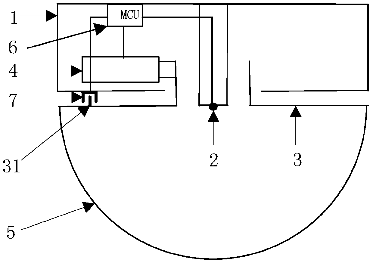 Indoor positioning device and positioning method