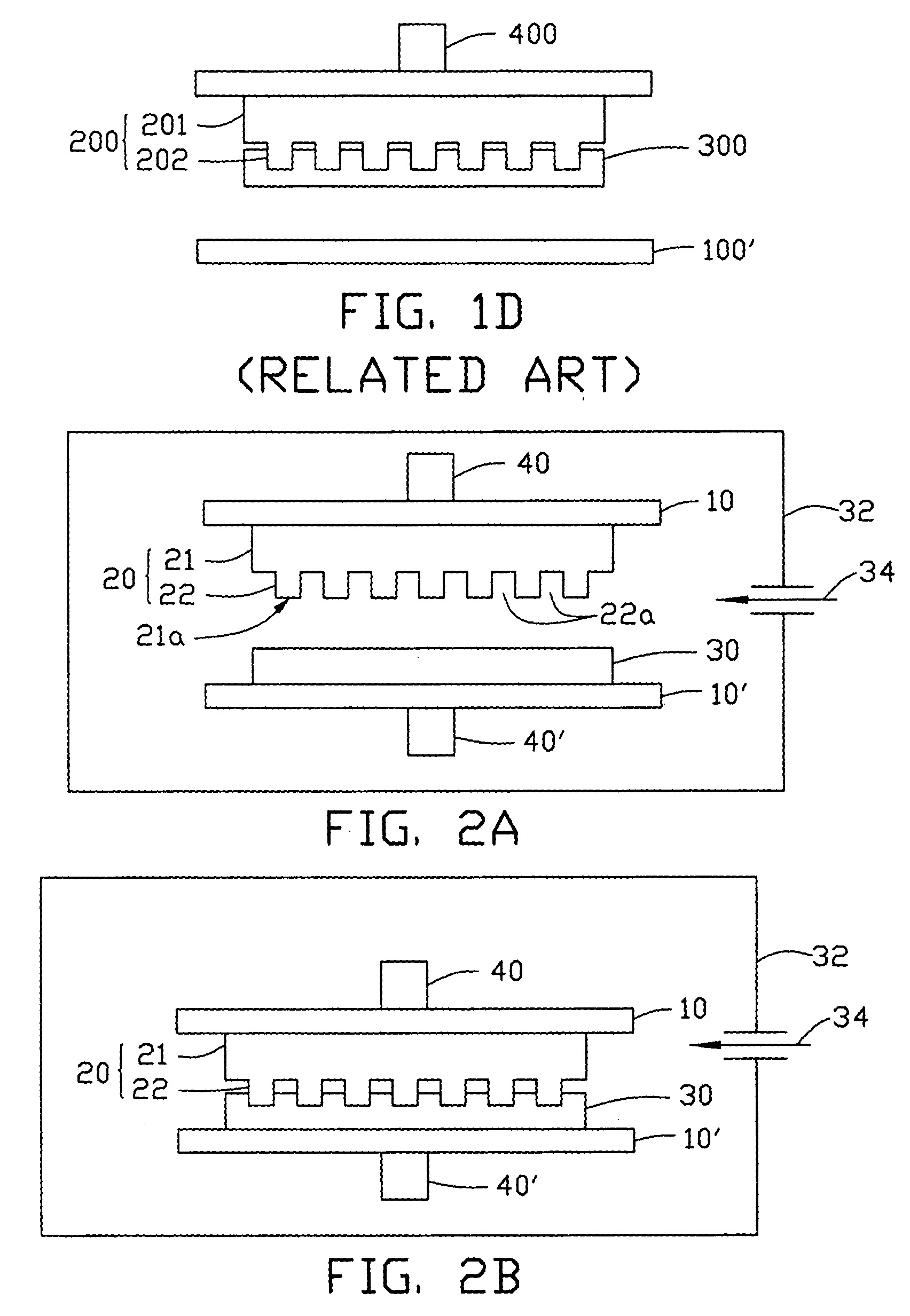 Hot embossing lithography method