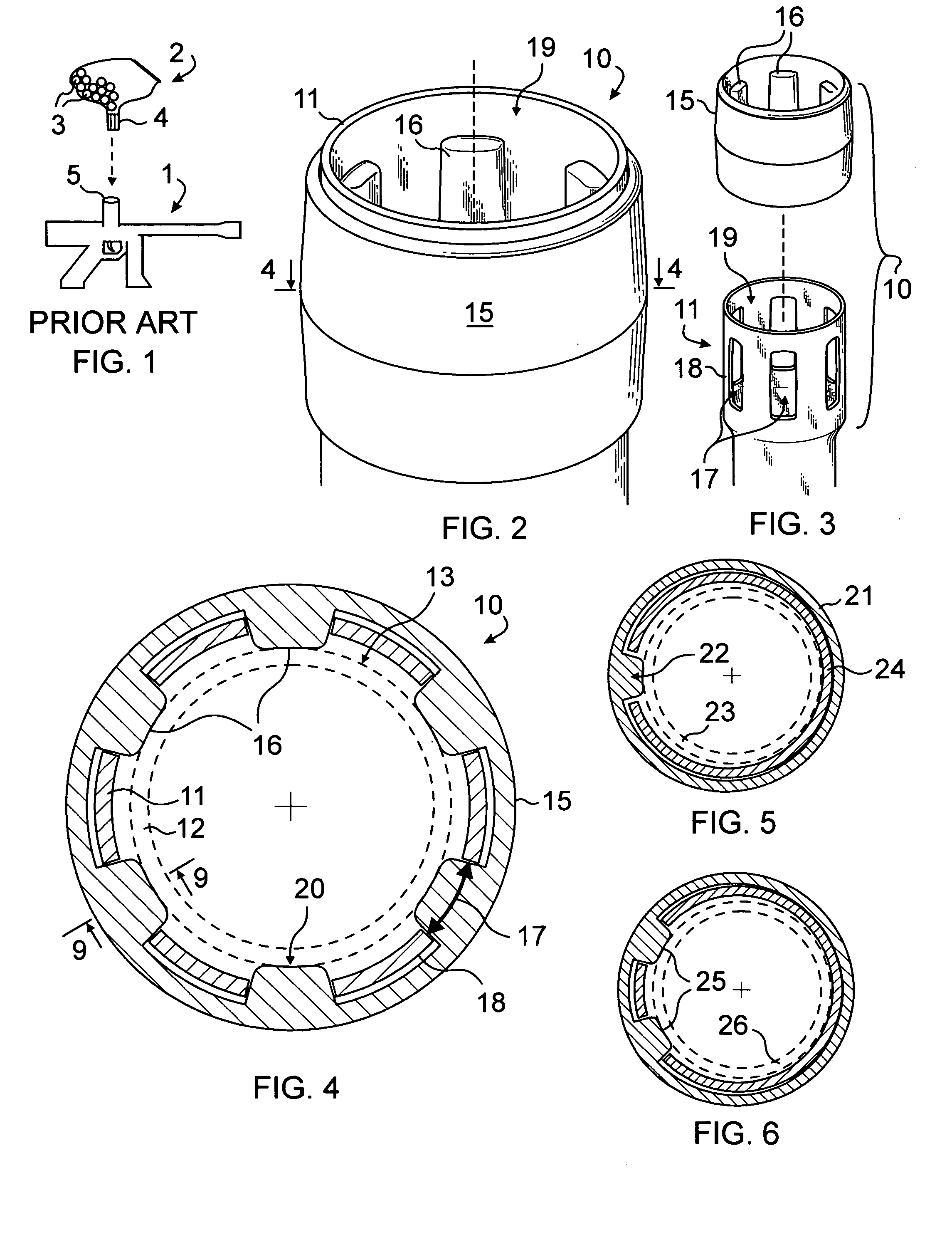 Auto-adapting tube fitting