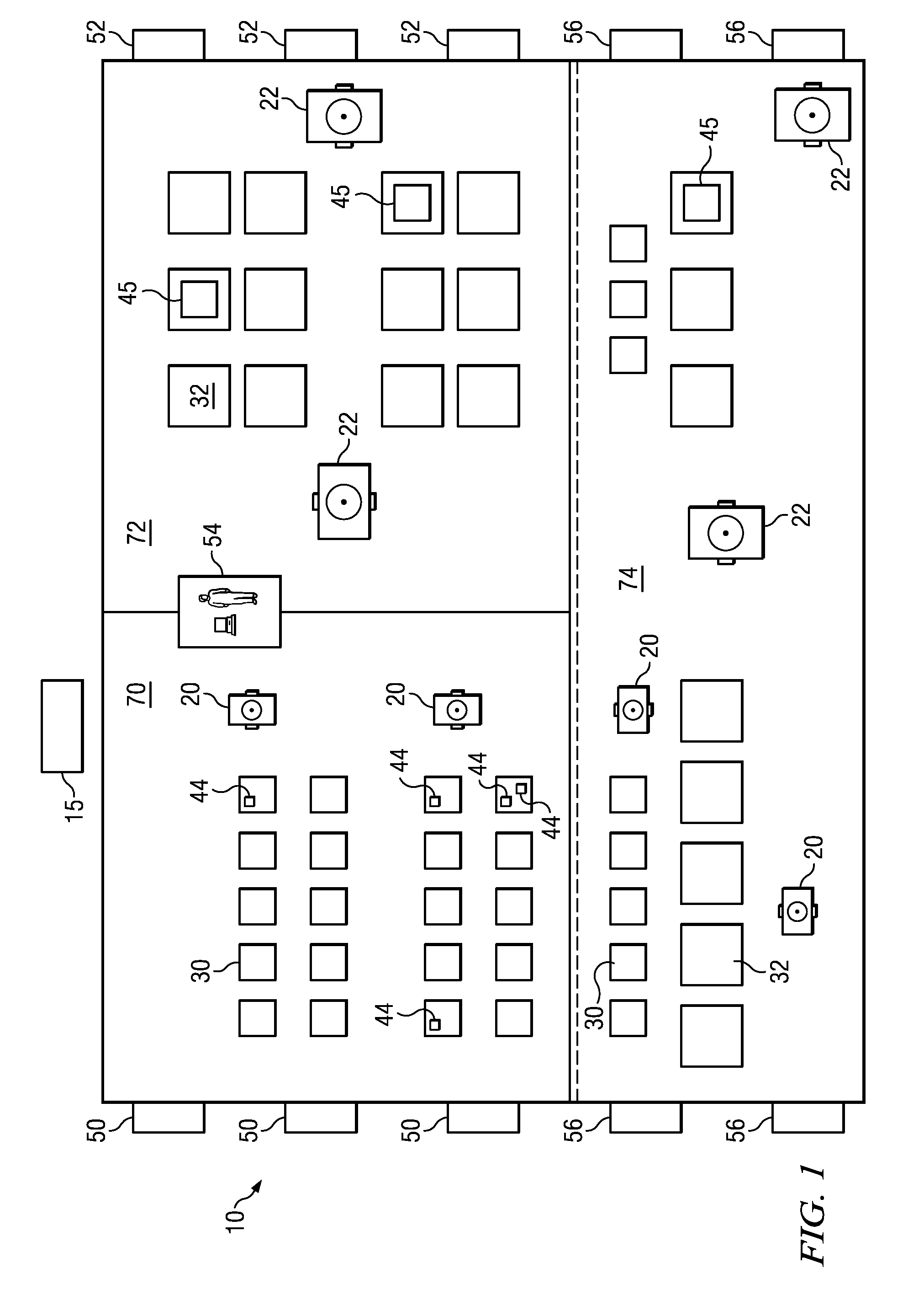 System and method for inventory management using mobile drive units