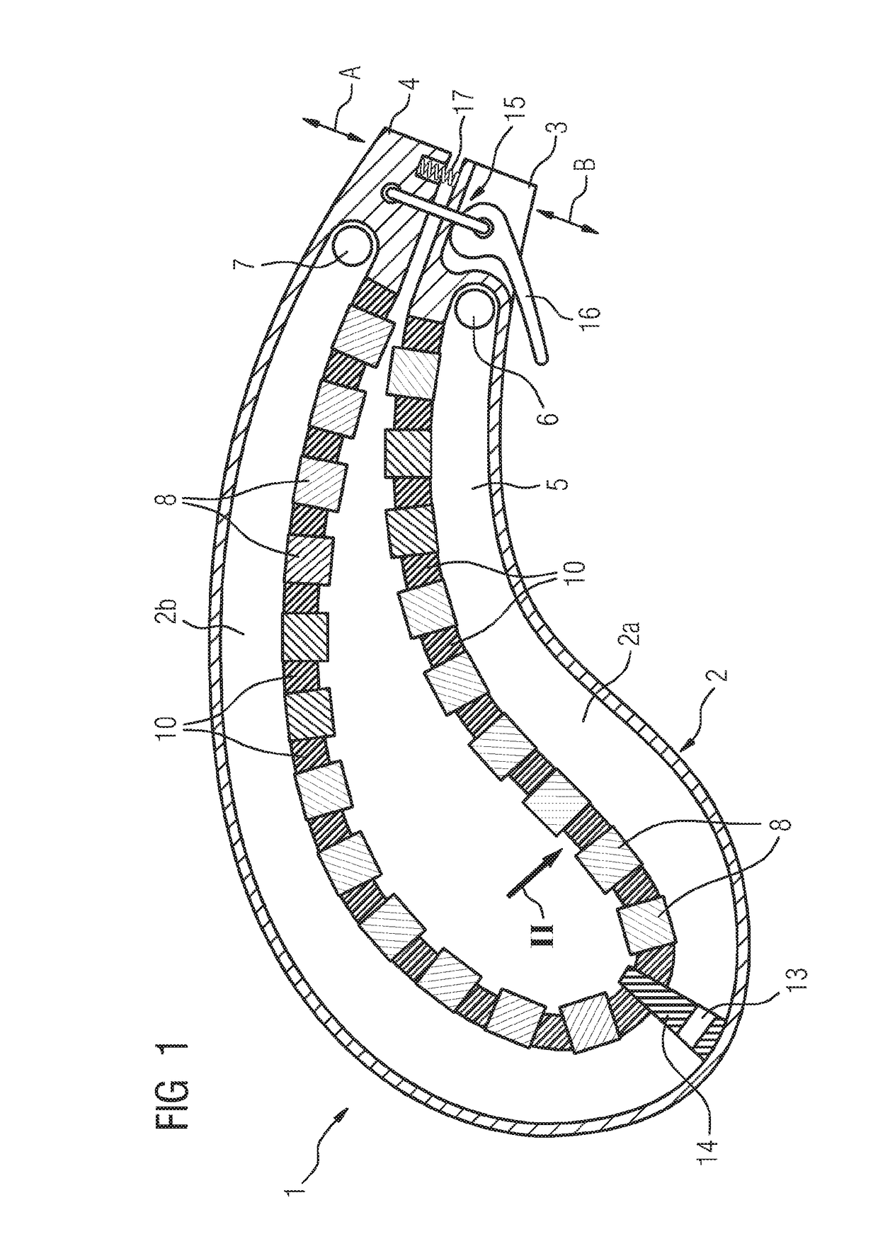 Method for repairing an airfoil, and cooling collar