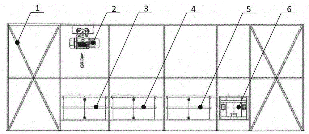 Component surface pollutant composite cleaning device and method