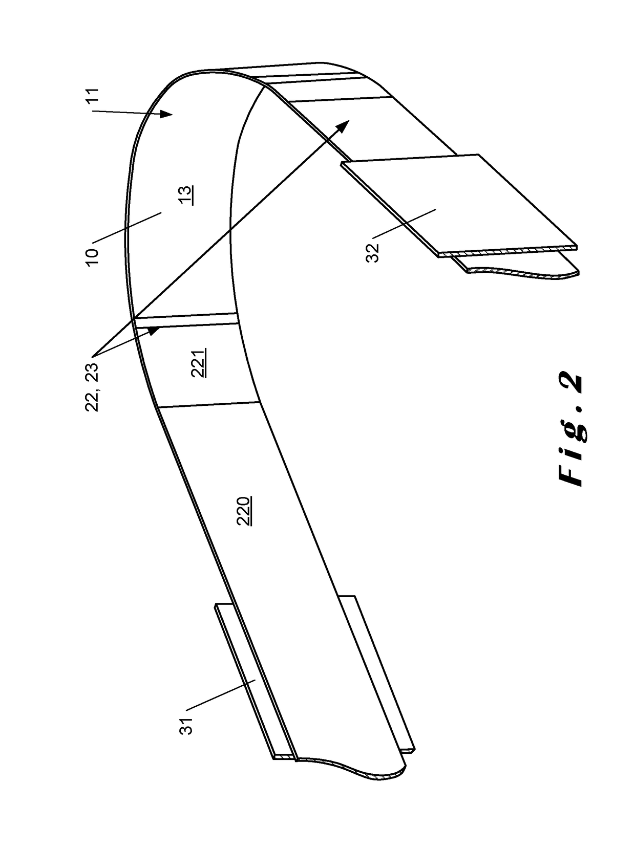 Flexible printed circuit board and light module for a motor vehicle comprising such a printed circuit board