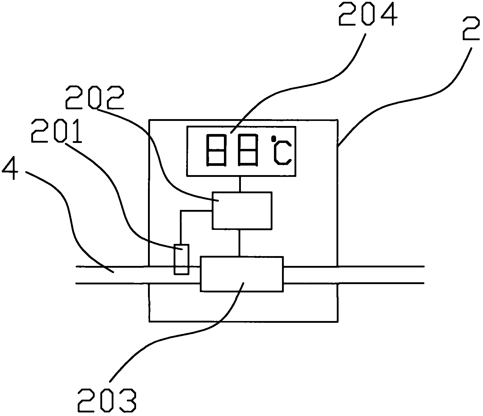 Integral pressure-bearing wall-mounted instant solar heater