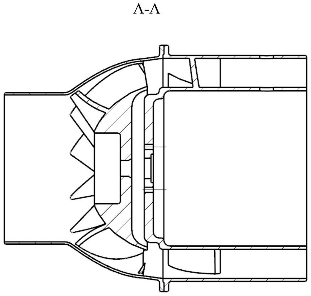 Diagonal flow fans and home appliances