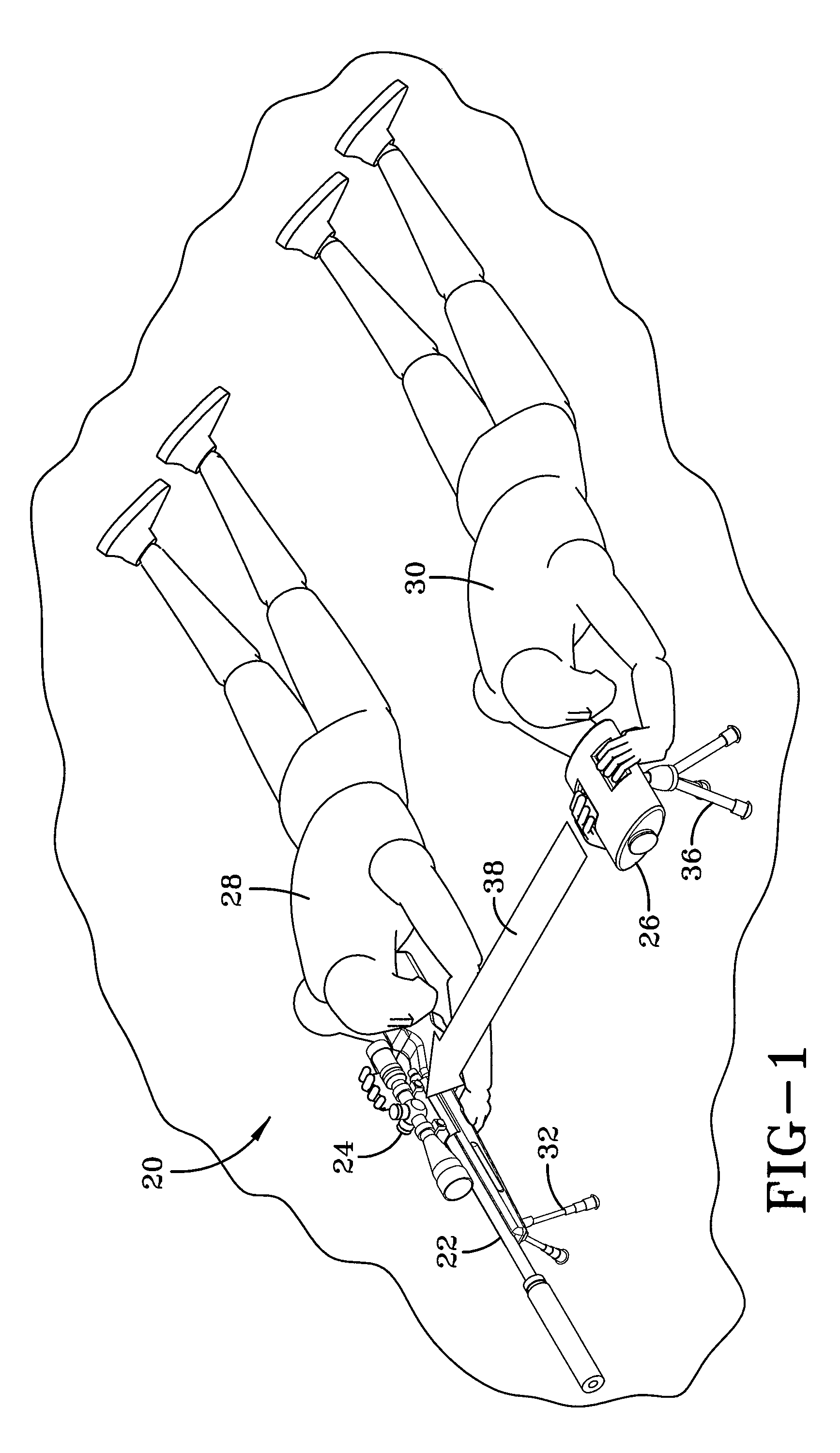 Assisted sighting system for snipers