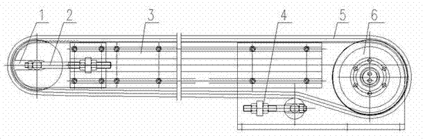 Novel material picking method of aluminum extrusion machine rear portion finishing device