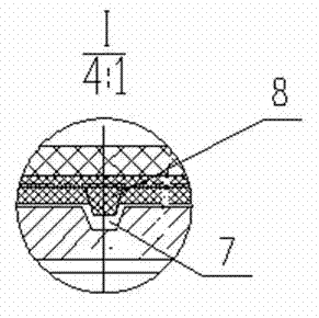 Novel material picking method of aluminum extrusion machine rear portion finishing device