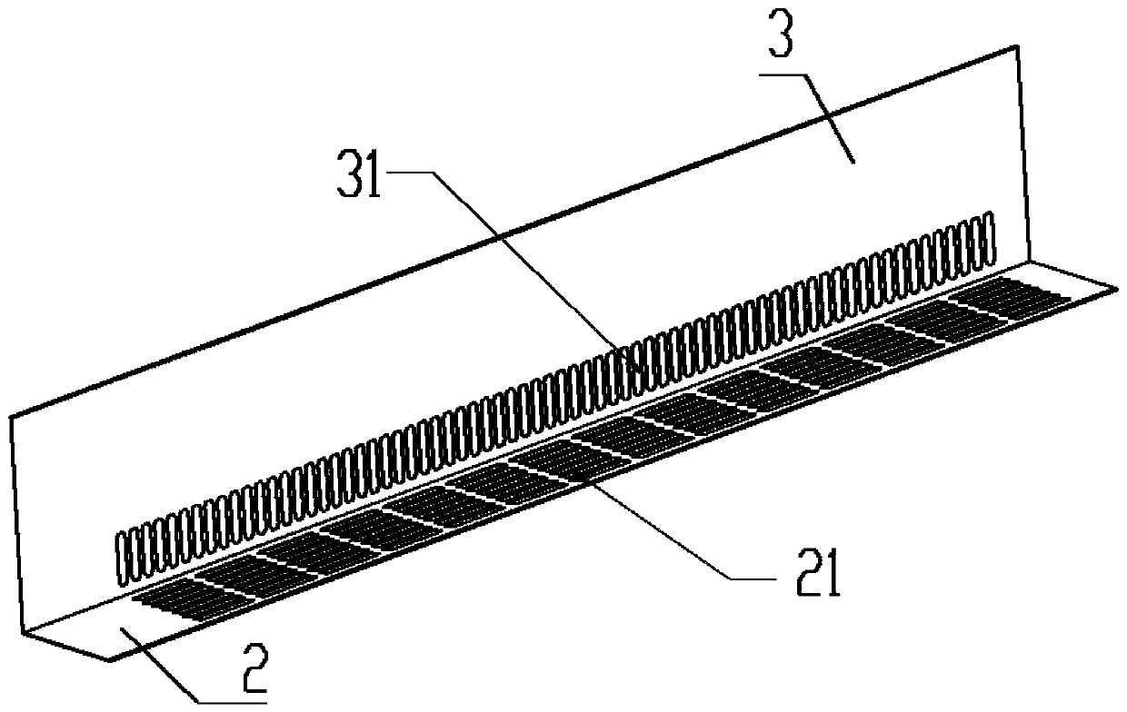 Air inlet grid and electric heating device