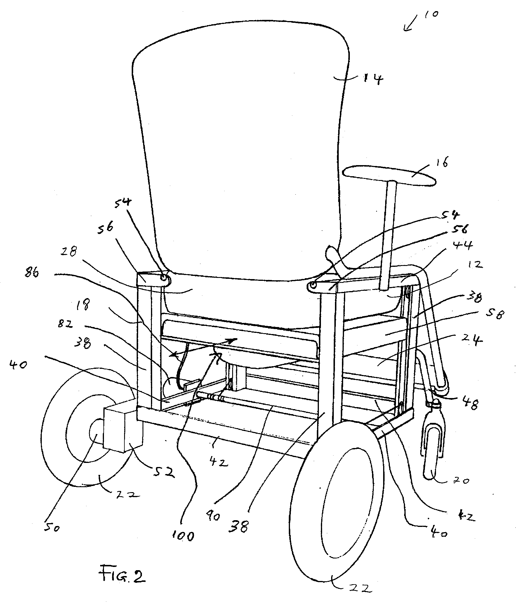 Toileting chair