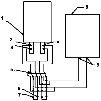 An error testing preventing method for polymer lithium ion battery short circuit tests