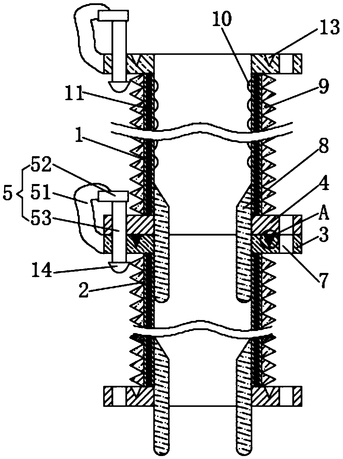 Rubber sheath for automobile wire harnesses