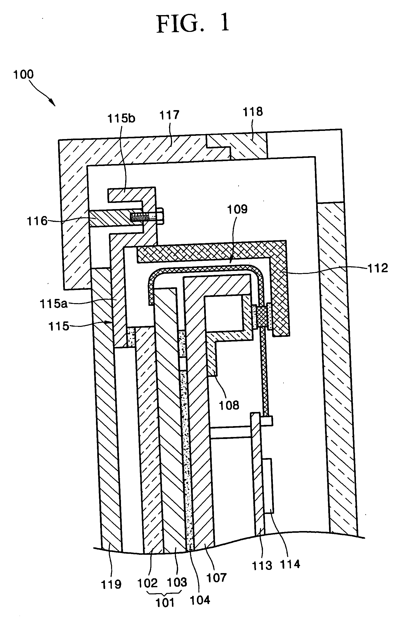 Plasma display panel (PDP) assembly