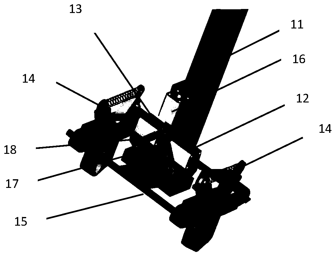 Weight carrying robot for platform scale measurement detection