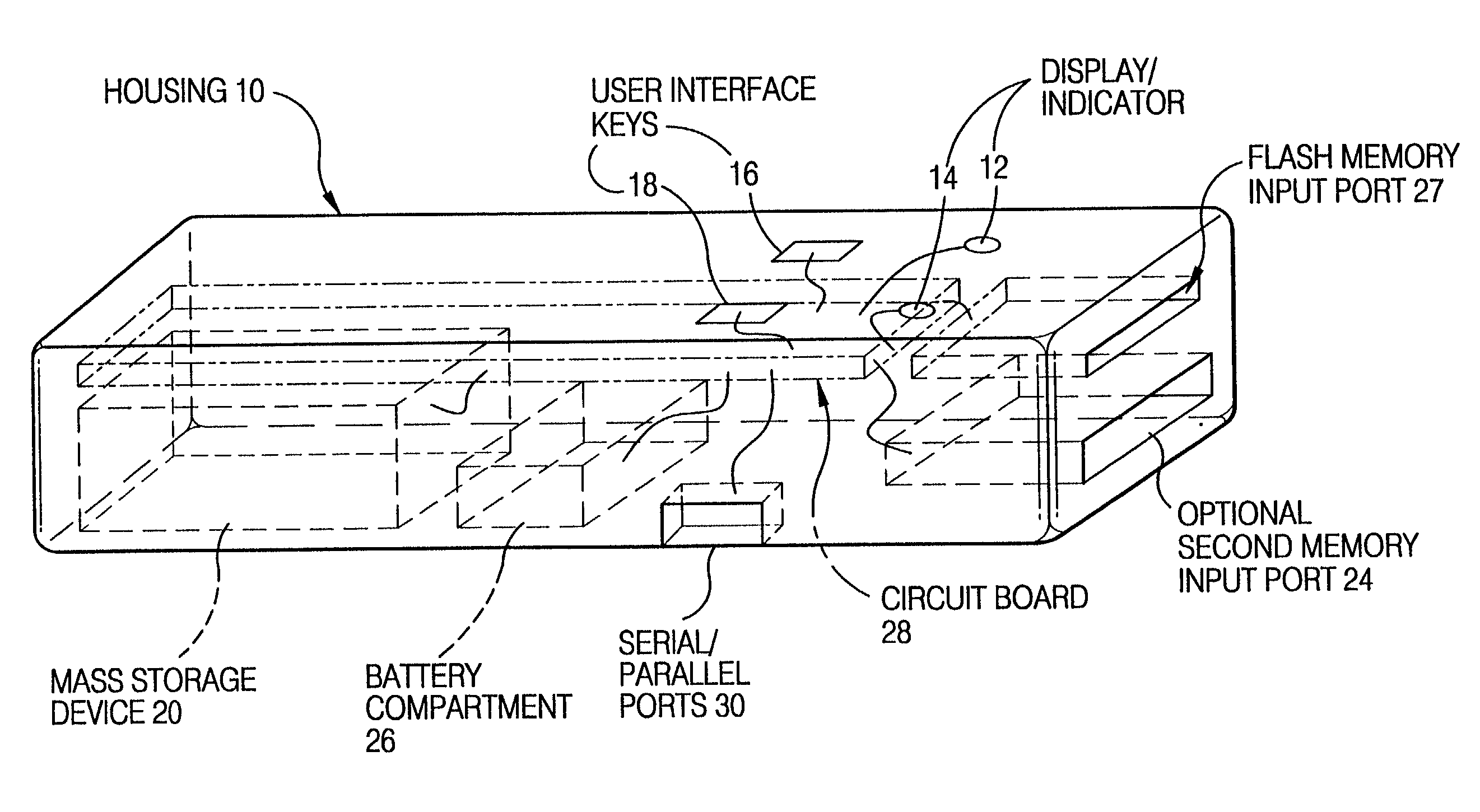 Enhanced digital data collector for removable memory modules