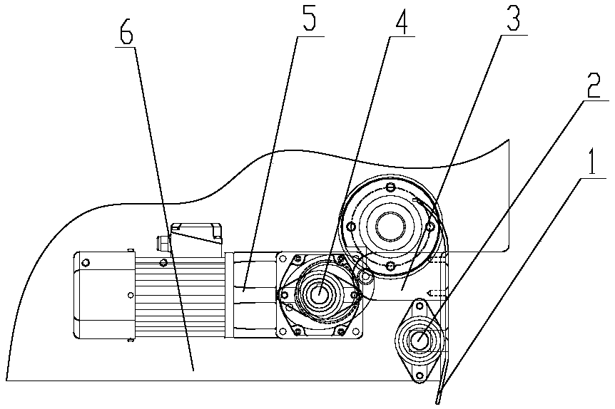 Paper patting device for stacking