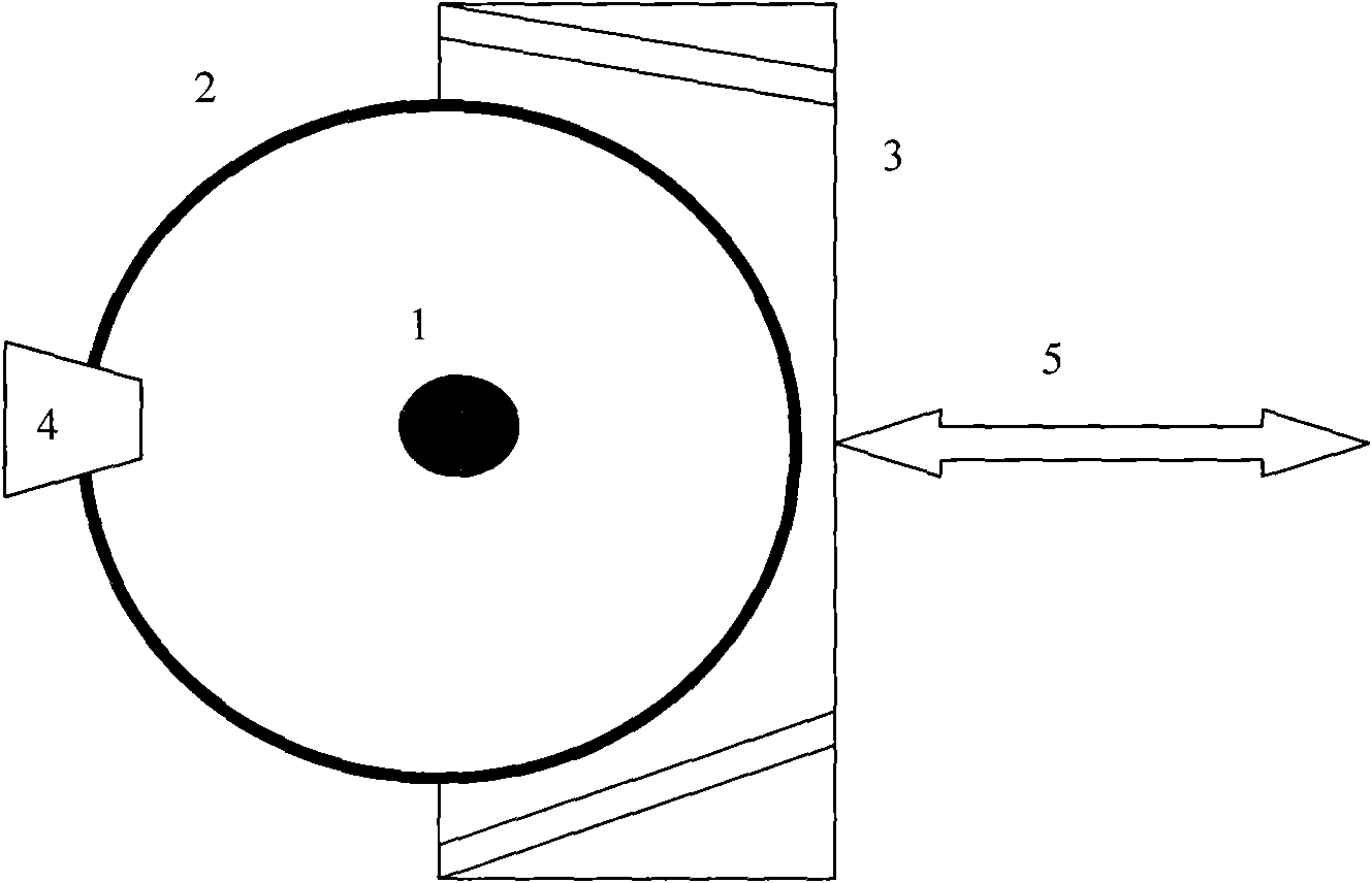 Infrared measurement based system and method thereof for determining relative state of inner satellite