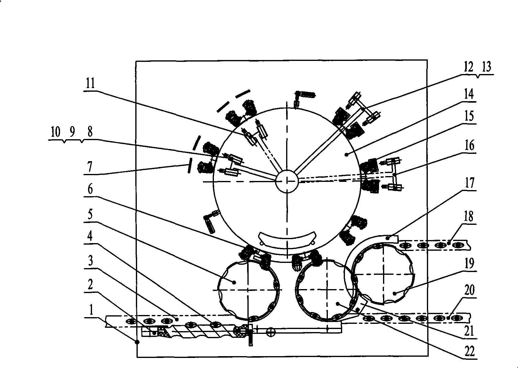 Foreign body machine vision recognition method and device for assembly line special-shaped bottling liquid