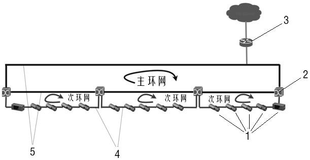 Tunnel risk and disaster real-time monitoring system and method based on multi-source perception