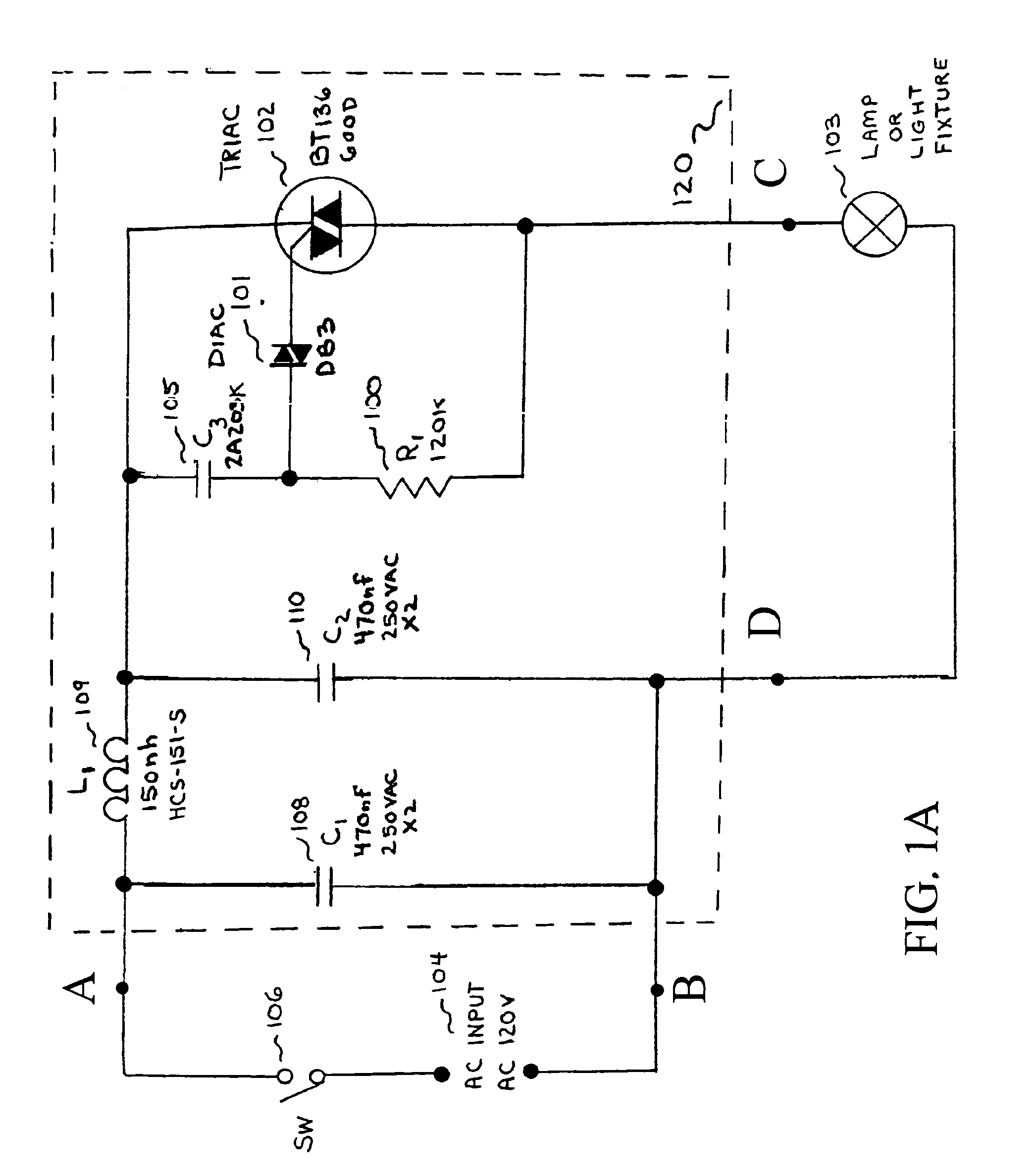 Incandescent light bulb life extending apparatus