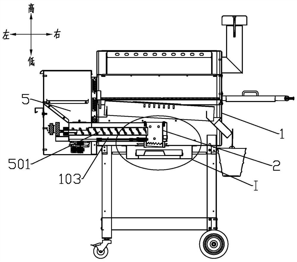 Particle combustion furnace