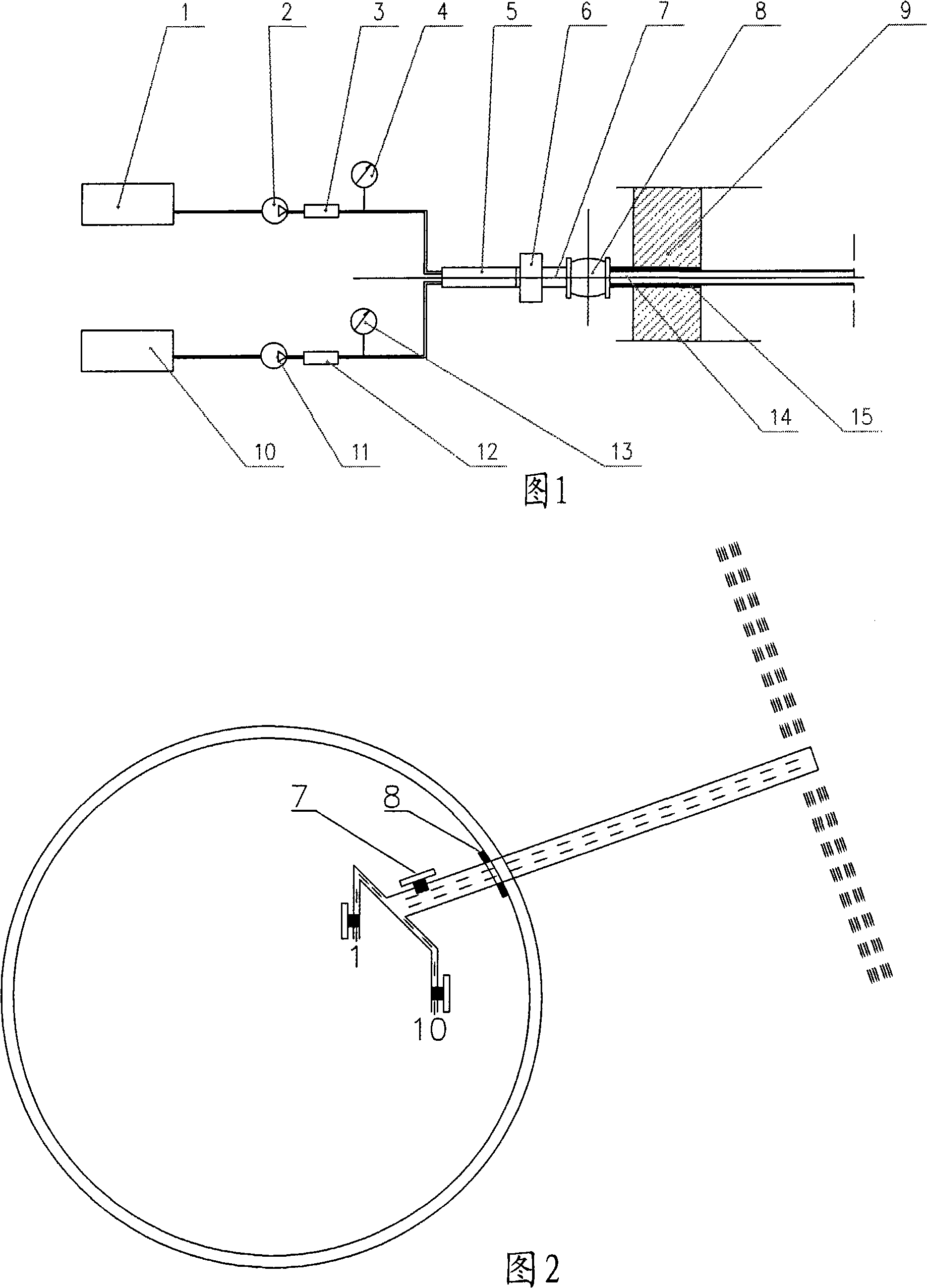 Tunnel inner micro-destabilization slip-casting technique