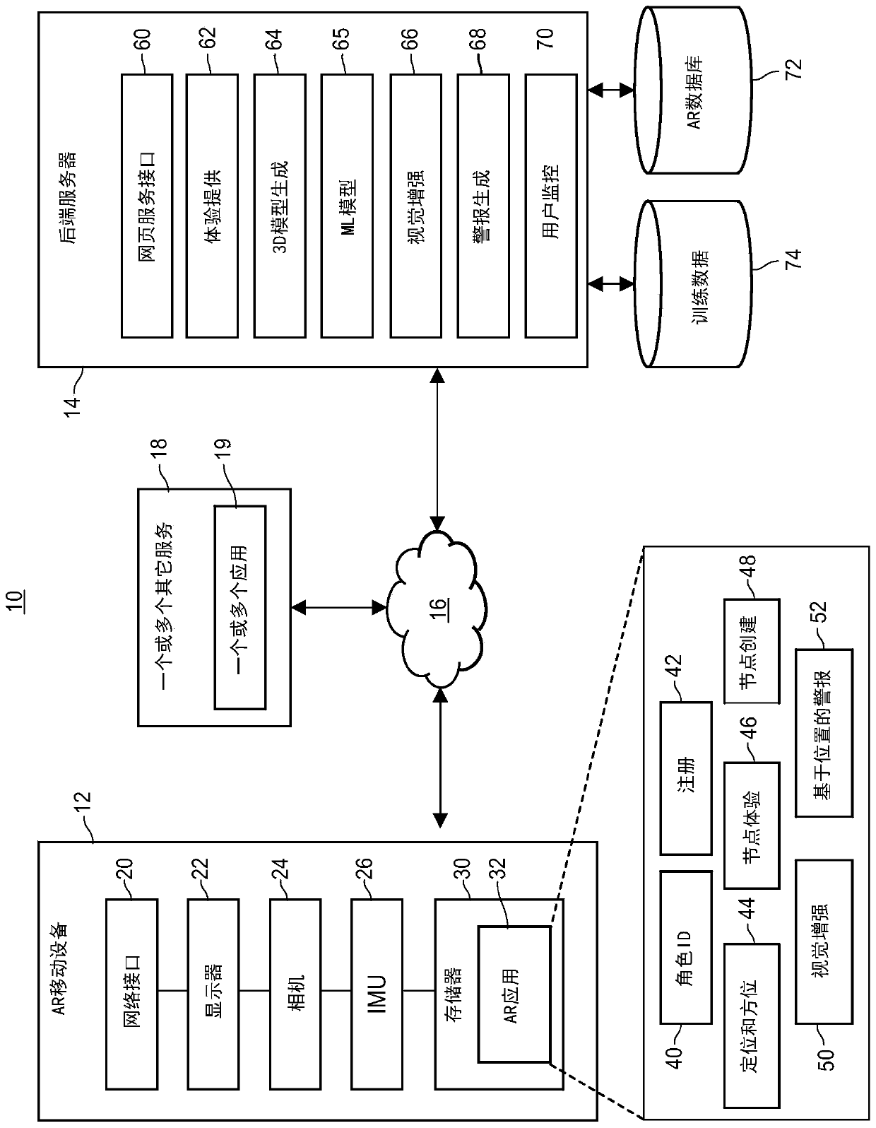 Drift correction for industrial augmented reality applications