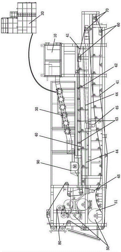 Mud-water separation apparatus and mud-water separation method