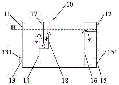 Mud-water separation apparatus and mud-water separation method