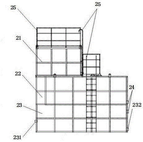 Mud-water separation apparatus and mud-water separation method