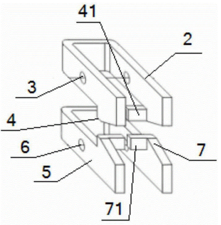 Back-bolt type self-locking dry-hang connector for stone curtain walls