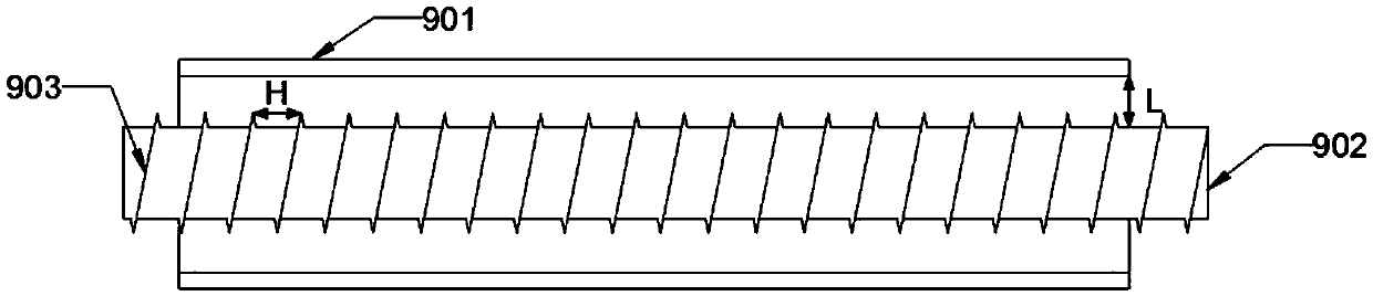 Barley rice finish machining production line and method