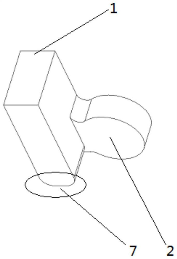 Coupling structure of filter port and common port coupling structure of waveguide duplexer