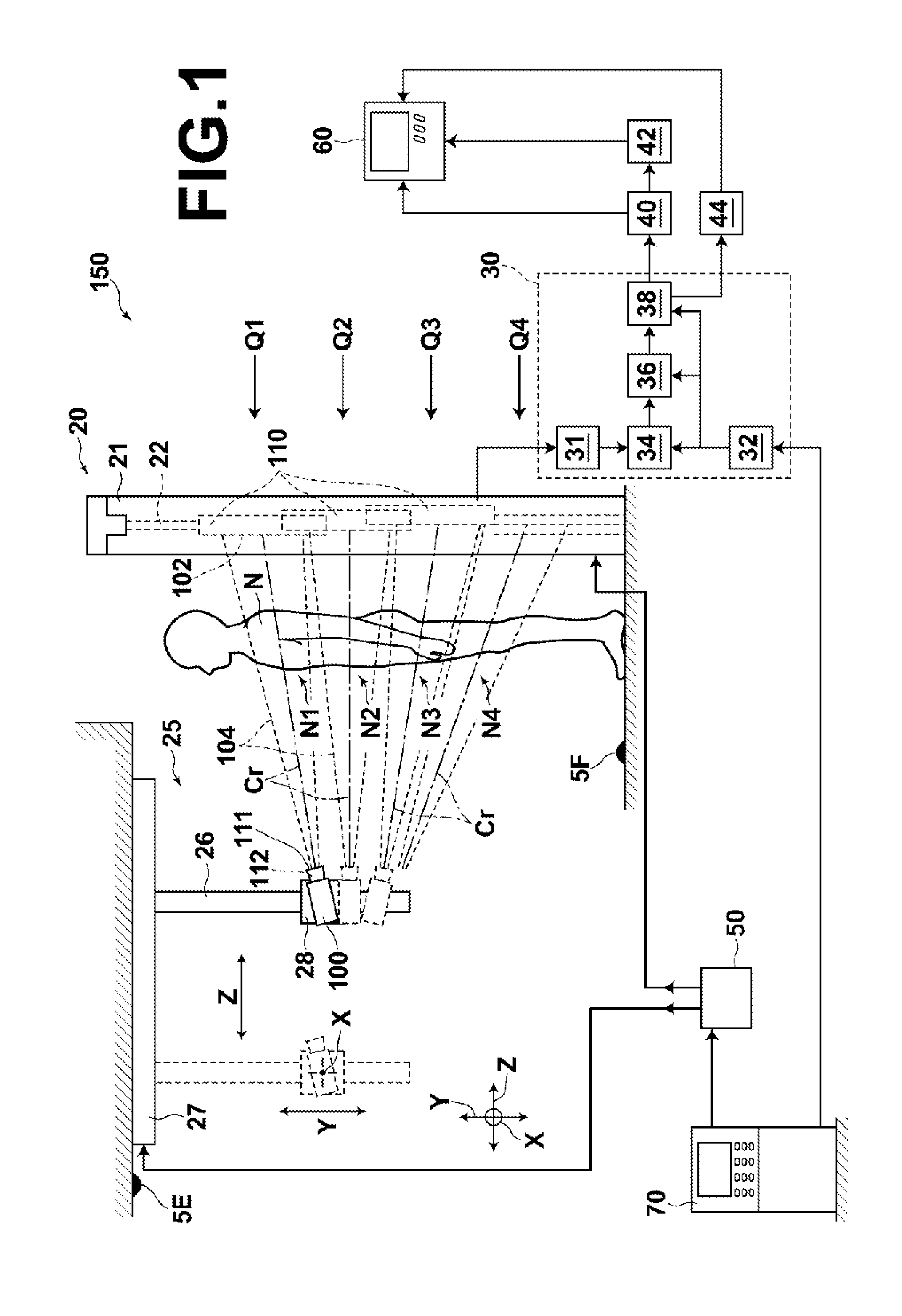 Body motion detection device and method, as well as radiographic imaging apparatus and method