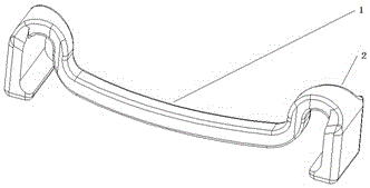 Single-port thoracoscope incision separation fixator