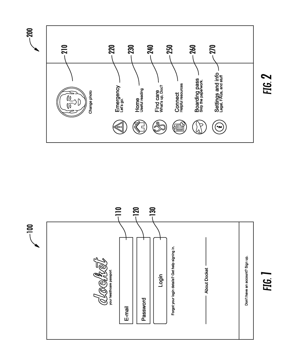 Healthcare application connecting patients to emergency and urgent care centers, and providing expedited patient check-in