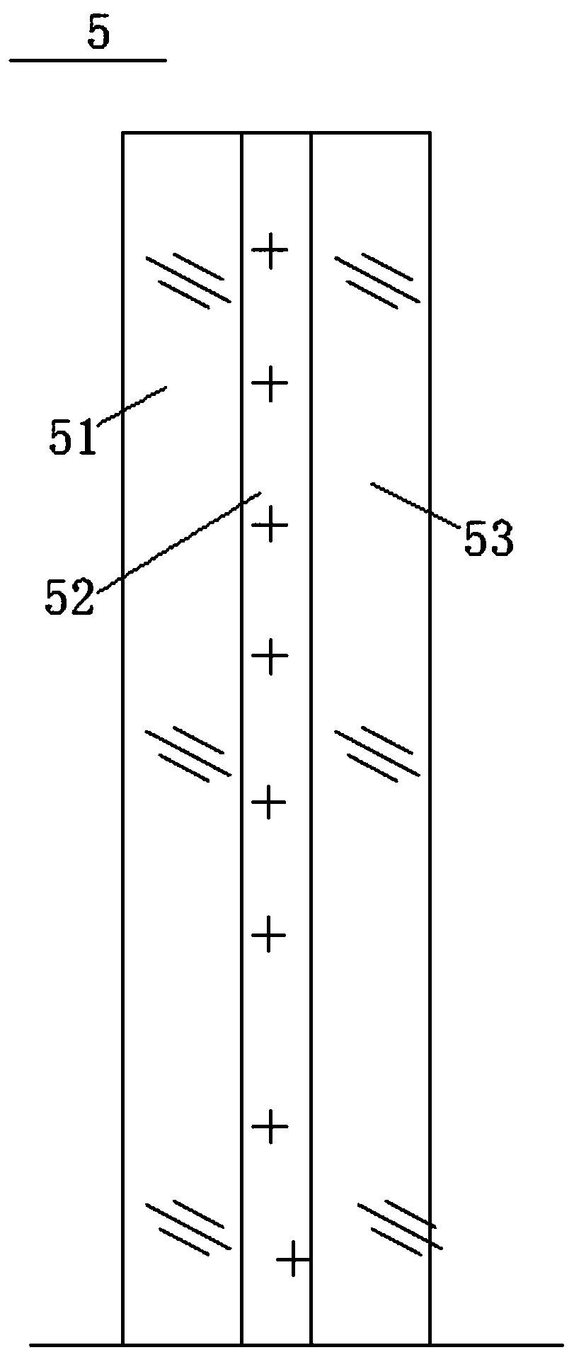 Marine fireproof glass partition