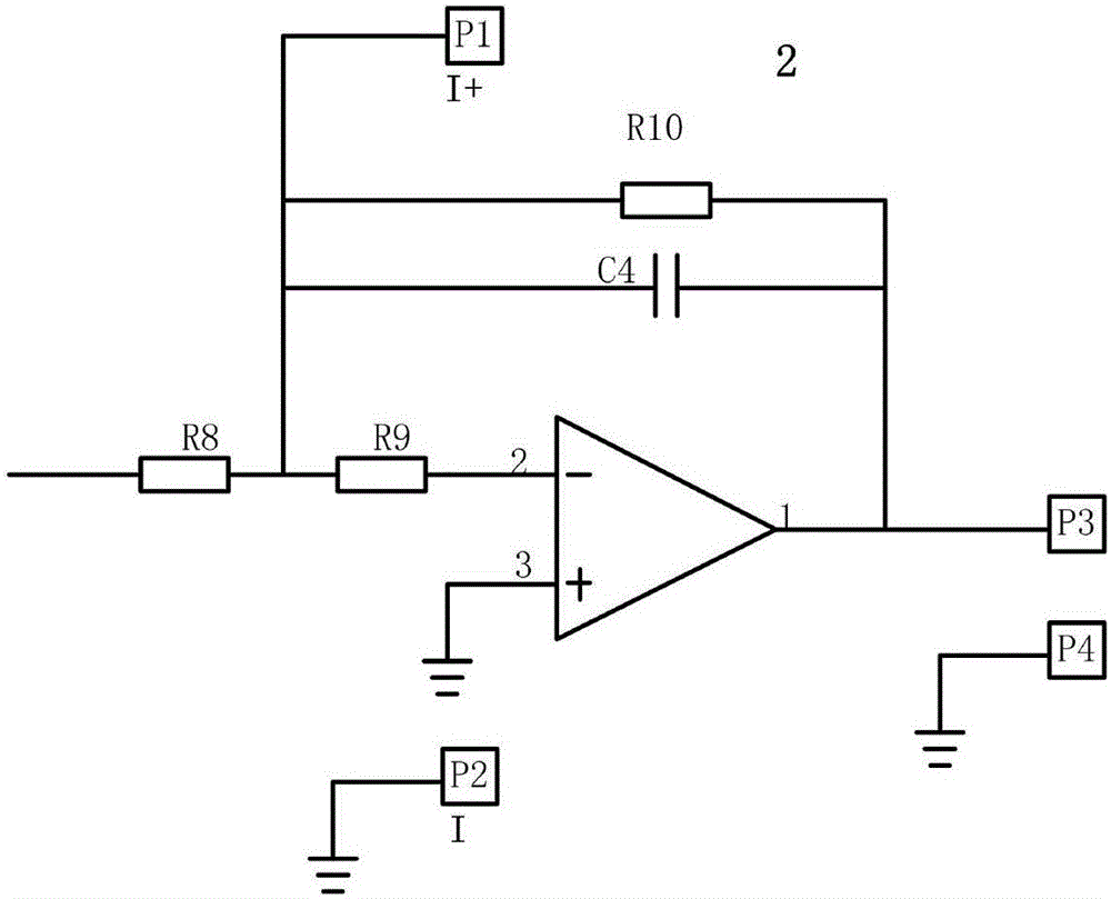 Charging-type portable pA micro current monitoring system