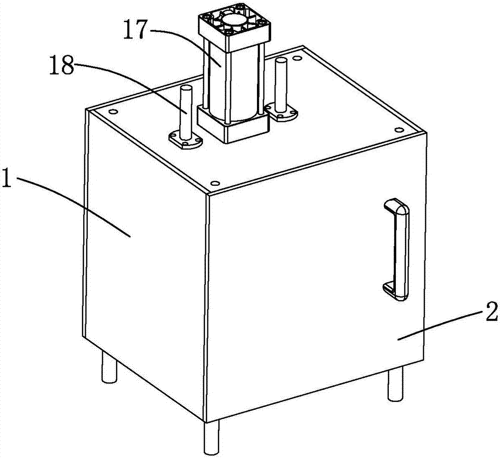 Experimental box for treating straws by using biological enzymes