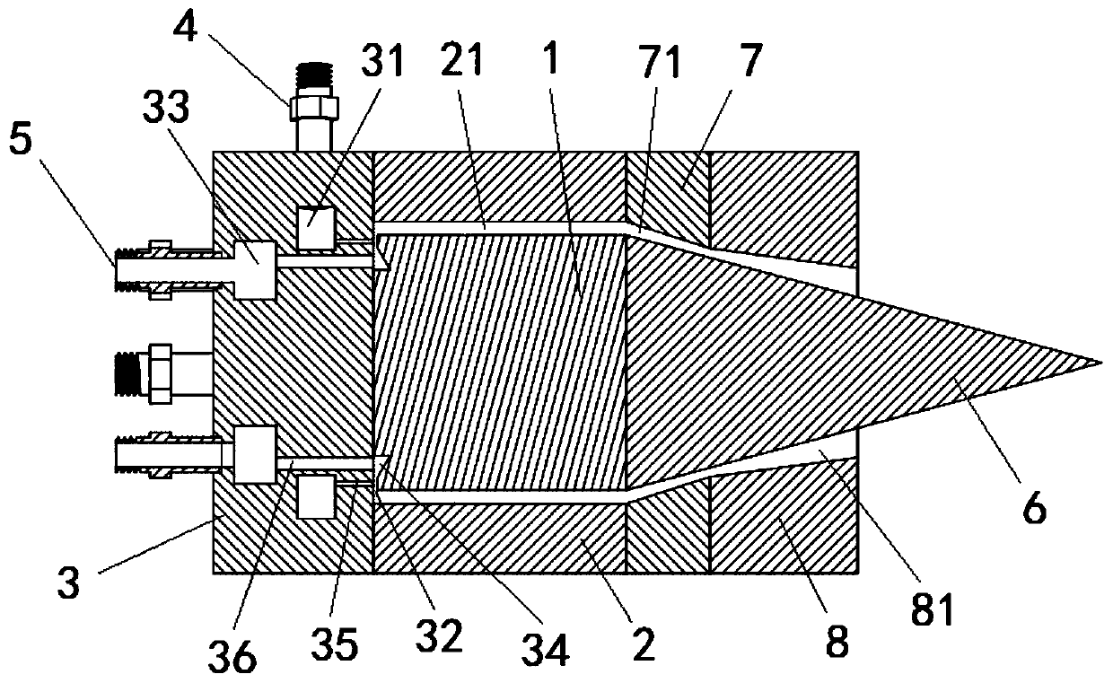 Thrust vector controlled continuous detonation rocket-based engine and aircraft