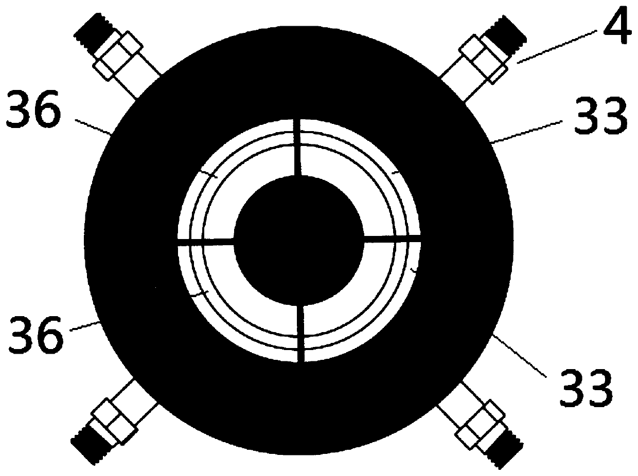 Thrust vector controlled continuous detonation rocket-based engine and aircraft