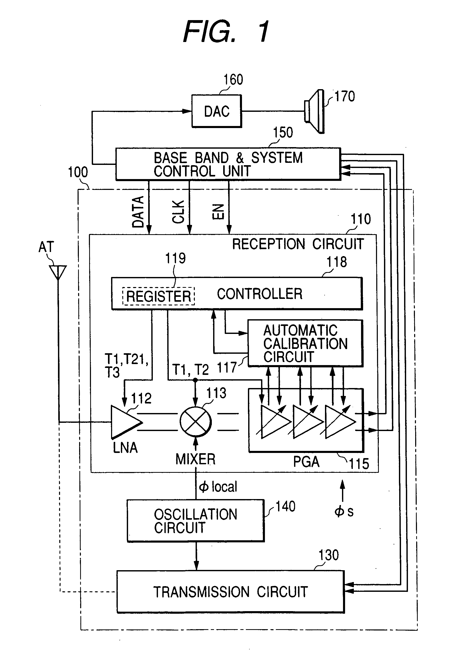 Signal processing semiconductor integrated circuit device and wireless communication system