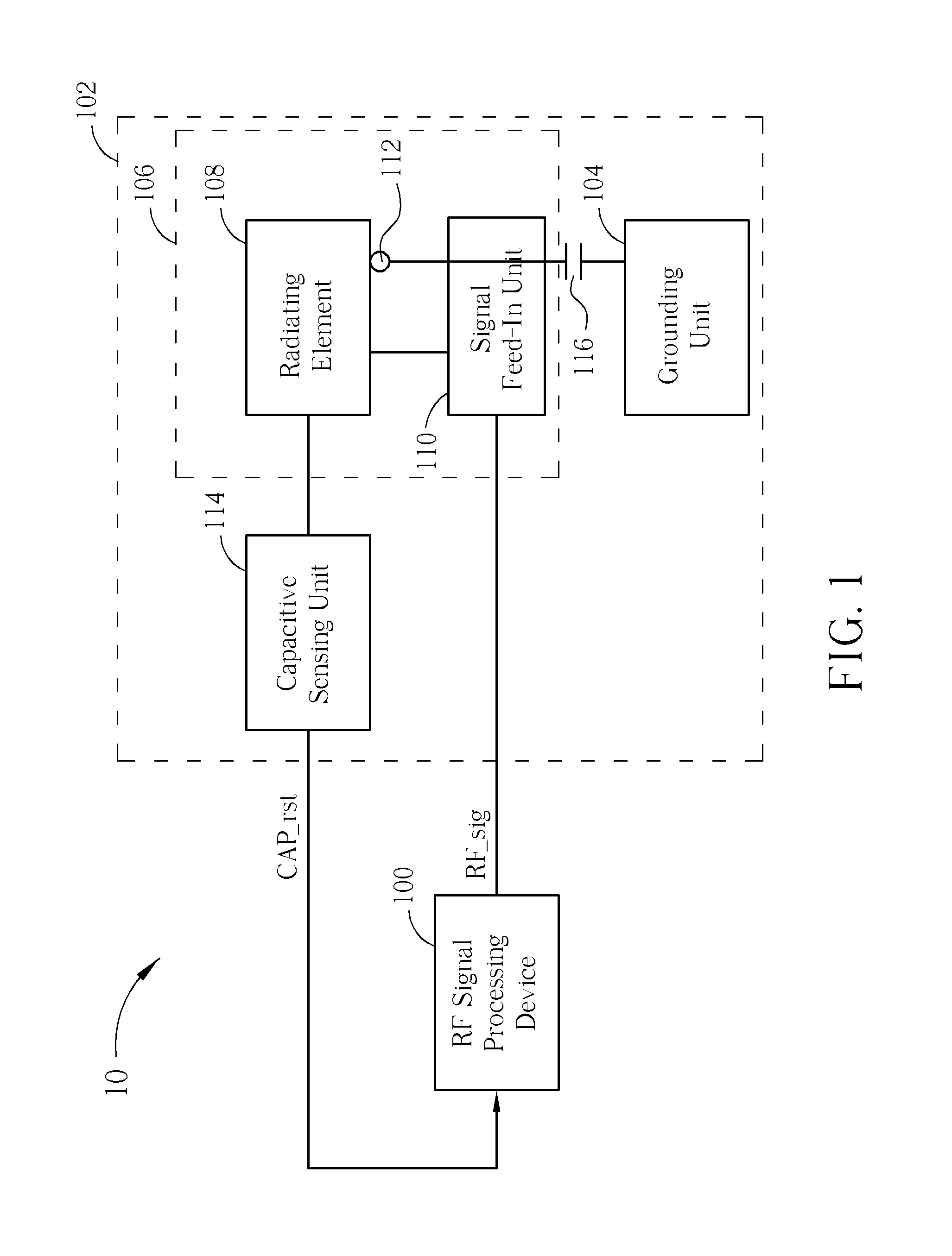 Radio-frequency device and wireless communication device