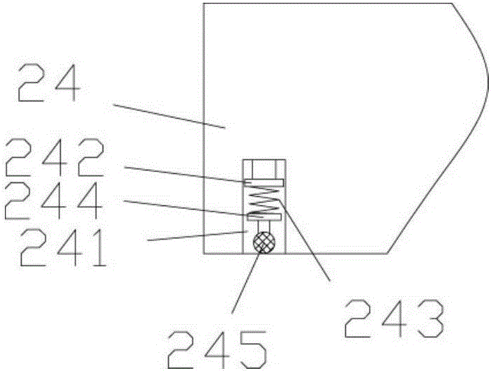 Automatic feeding type cutting and labelling mechanism