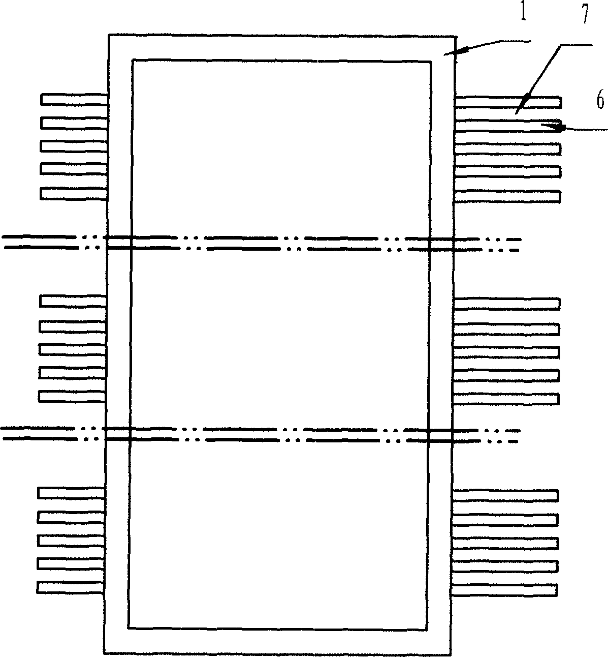 Glass fiber reinforced plastic door and door pocket integral-shaping mould and its production method