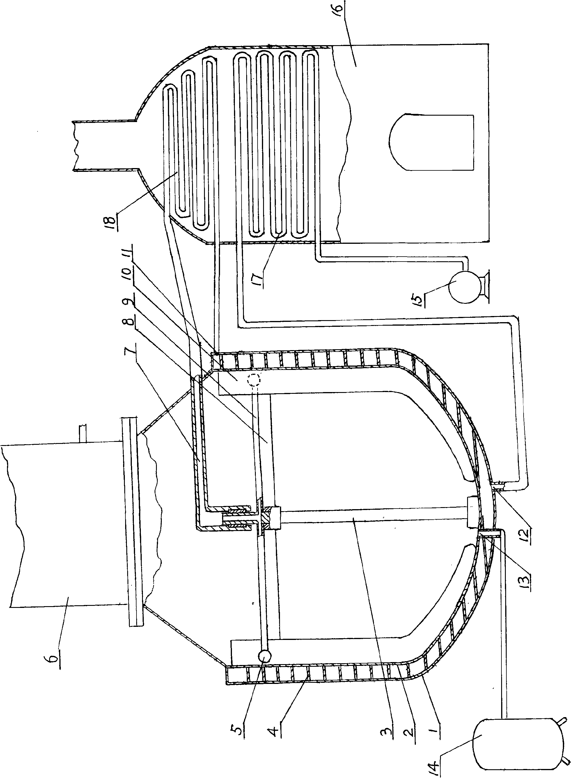 Improved device for regenerating and processing waste lubrication oil