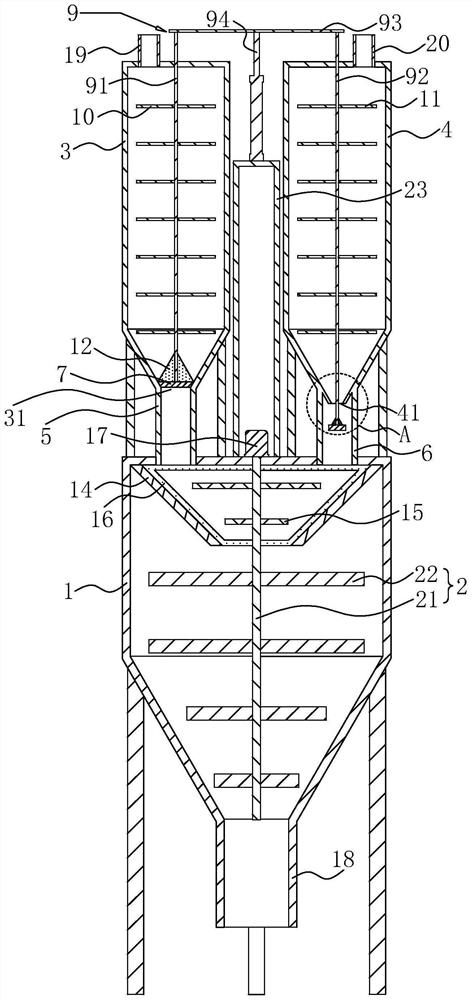 Processing equipment and processing technology of yellow dye for leather