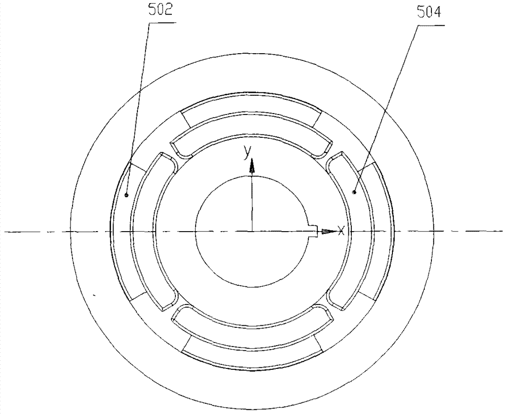 A magnetic levitation gyroscope with magnetic circuit decoupling