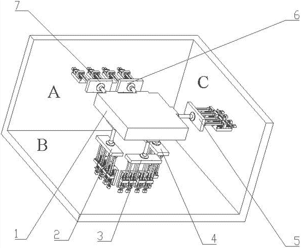 Parallel connection type six-dimensional output and thirty-two input redundancy fault-tolerant drive simulator